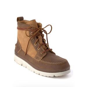 Manitobah Mesa Moc Toe Sneaker Boots brown oak Men’s 10.5 NEW